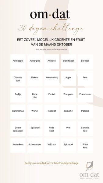 30 dagen challenge oktober